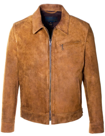Custom Robert Defronzo Suede Coat