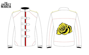 Custom Mia Aikens Leather Jacket 1/2 Installments