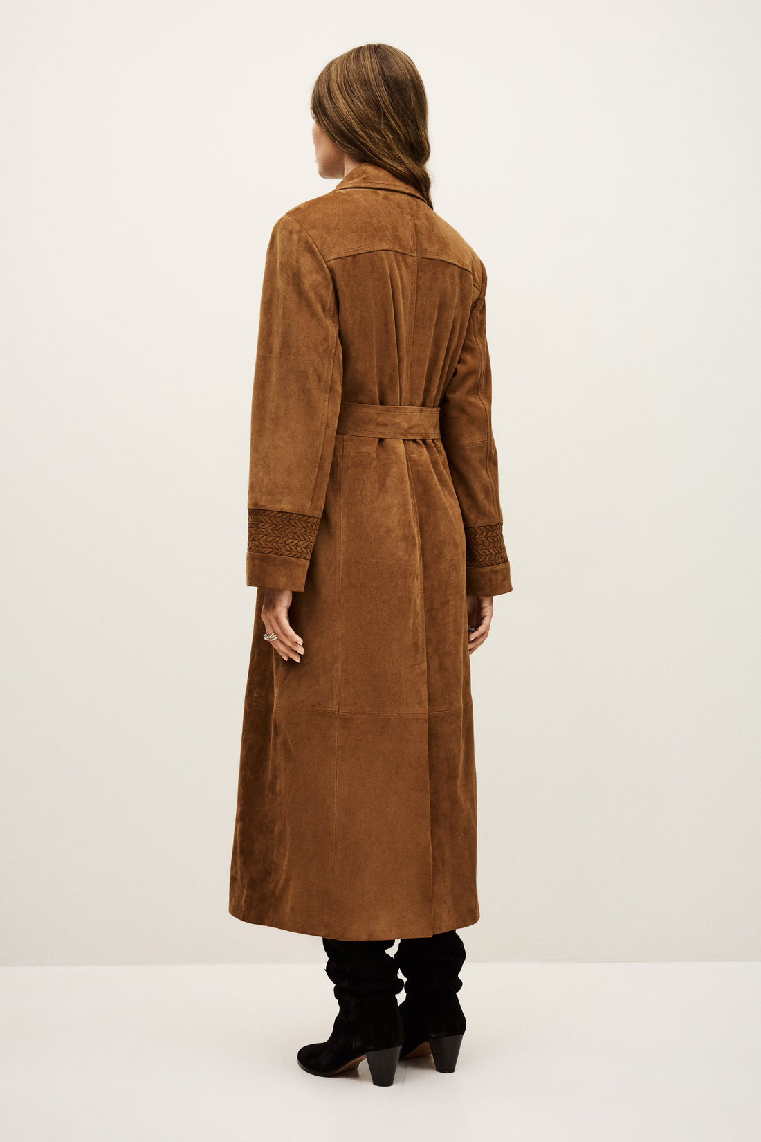Custom Kate Koller Suede Coat