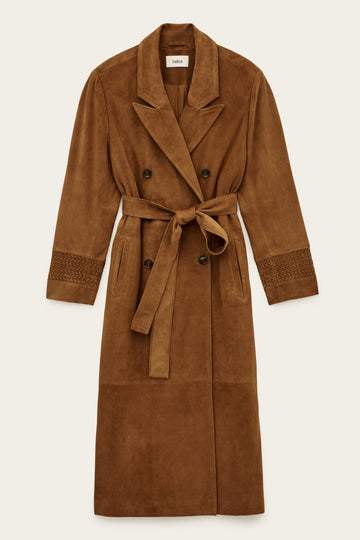 Custom Kate Koller Suede Coat
