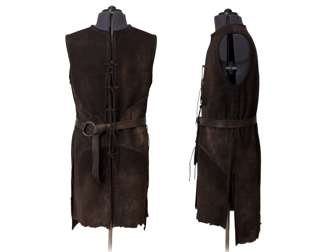 Custom Quincy Croft Leather Coat and Suede Inner