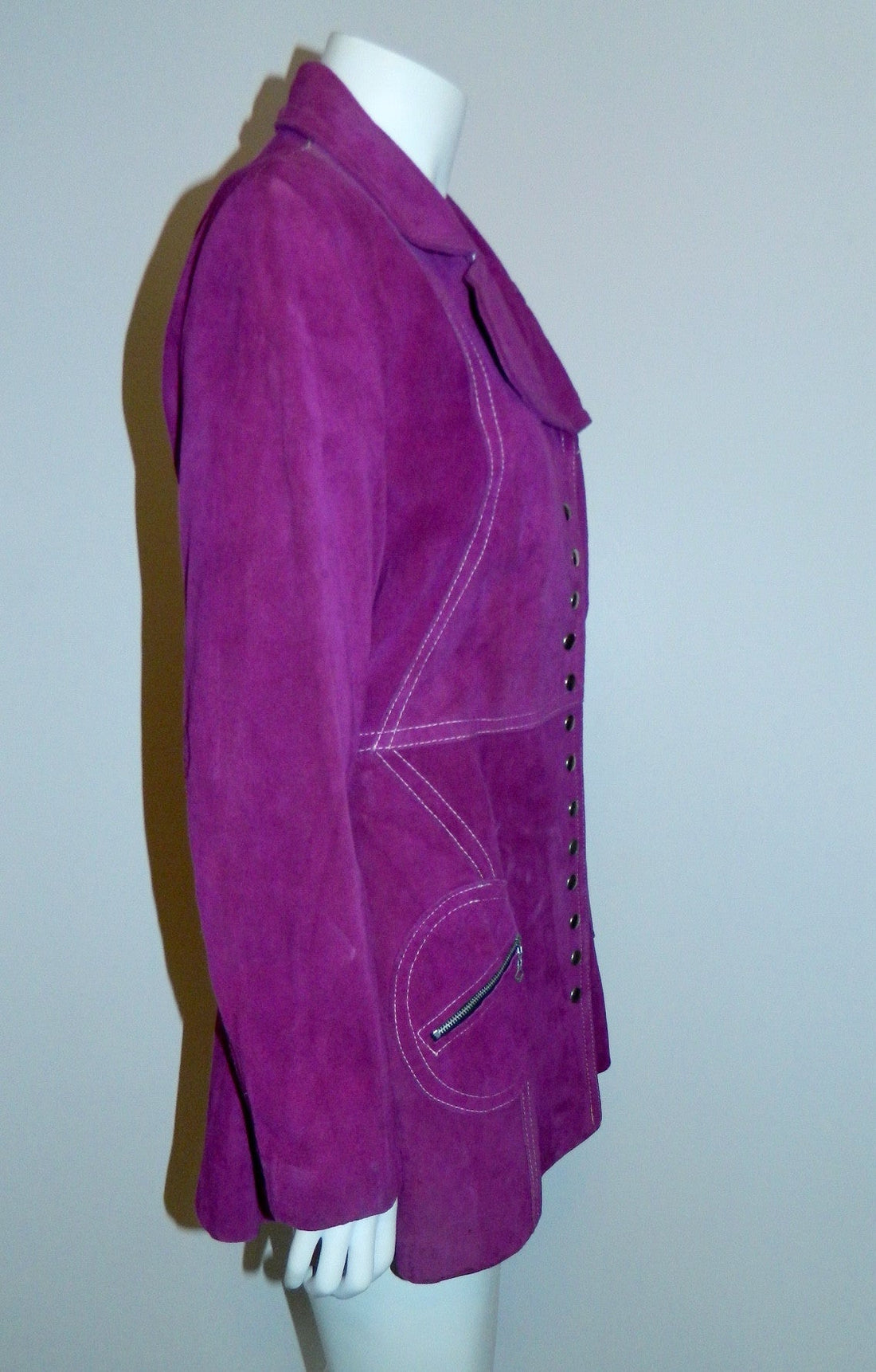 Custom Maria Lupoi Suede Coat 1/2 Installment