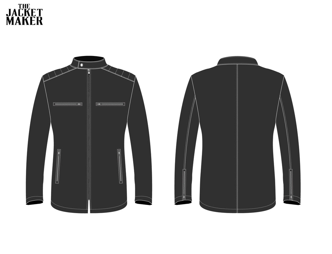Custom Adam Eagles Leather Jacket 1/2 Installments