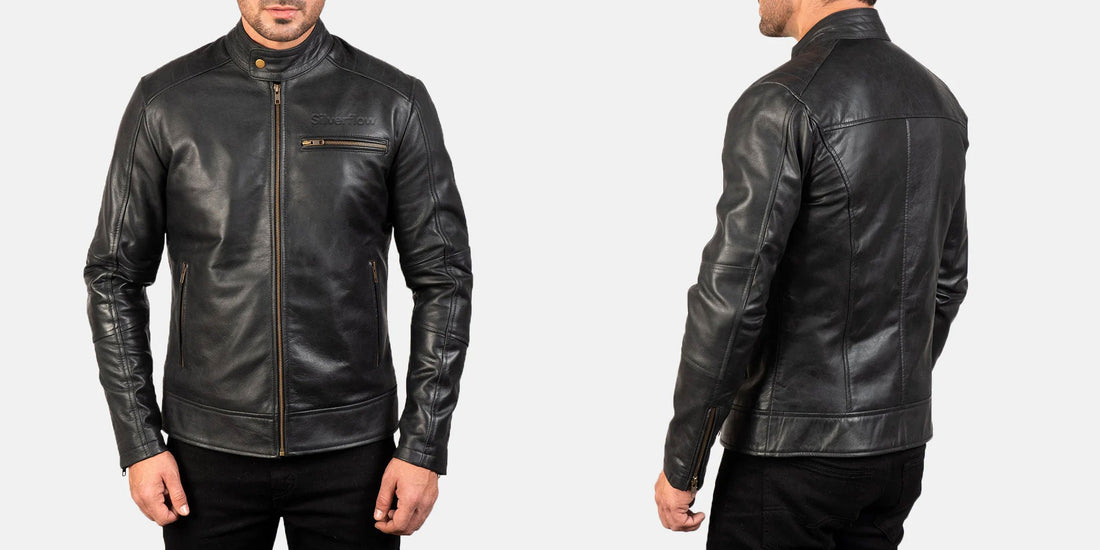 Custom Silver Flow Dean Black Jacket x 5