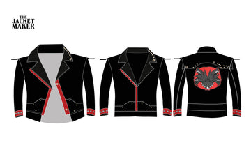Custom Nathan Brown Leather Jacket 1/2 Installment