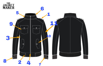 Custom Aidanmacgillivray Denim Jacket 1/2 installments