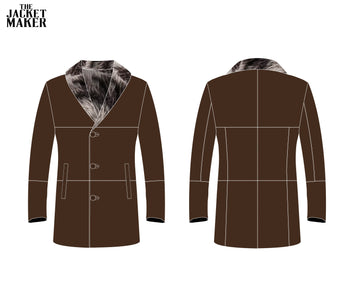 Custom Kazi Hassan Suede Coat 1/2 Installment