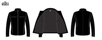 Custom Edward Cook Leather Jacket