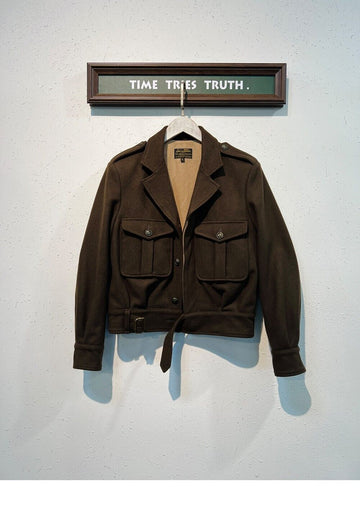 Custom McCorney Faux Wool Fabric Jacket 1/2 Installments