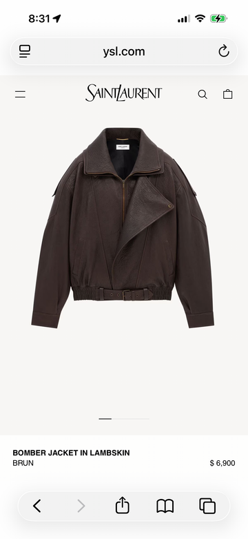 Custom Amanda Davis Leather Jacket