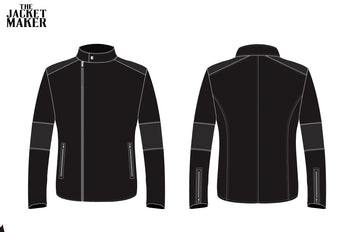 Custom Wendy Bibiana Bermudez Lopez Leather Jacket 1/2 Installment