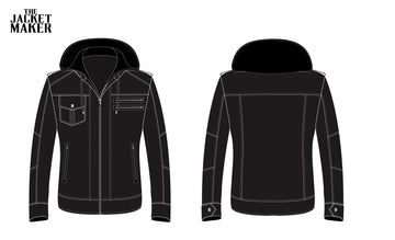 Custom Kosai Estowani Leather Jacket (Discounted)