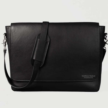 Custom Matthew Hedvat Leather Bag