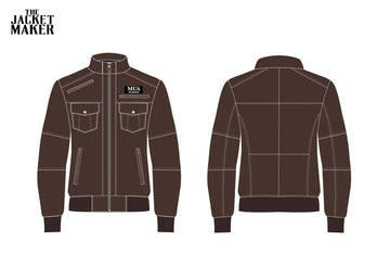 Custom jamesenkuzis Leather Jacket