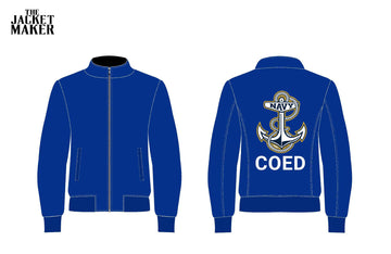 Custom USNA COED Nylon Bomber Jackets x 2