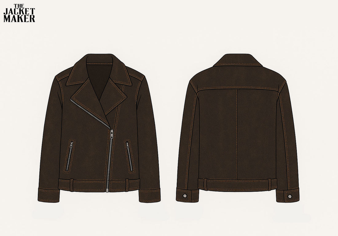 Custom Stephanie Biggs Leather Jacket