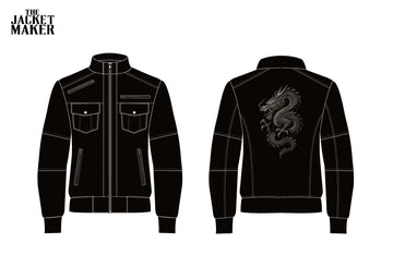 Custom Daniel Krogh Leather Jacket