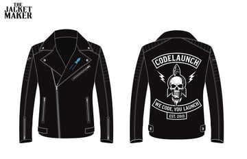 Custom Jason Code Launch Leather Jacket