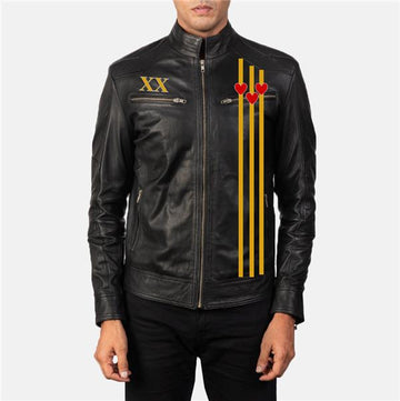 Custom Gennady Koscheev Leather Jackets x 2