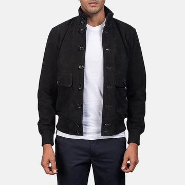 Custom Hugo Braune Suede Jacket