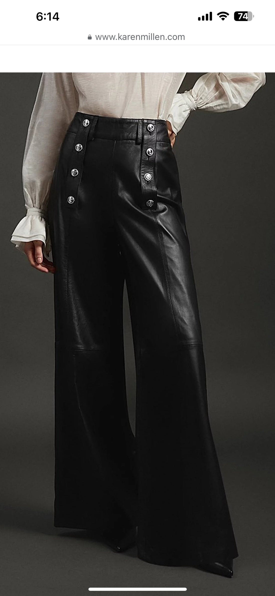 Custom Felicia Leather Pants