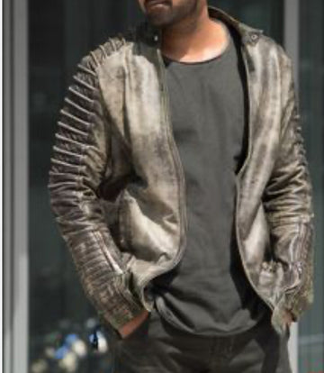 Custom Ramakrishna Vakkalagadda Leather Jacket