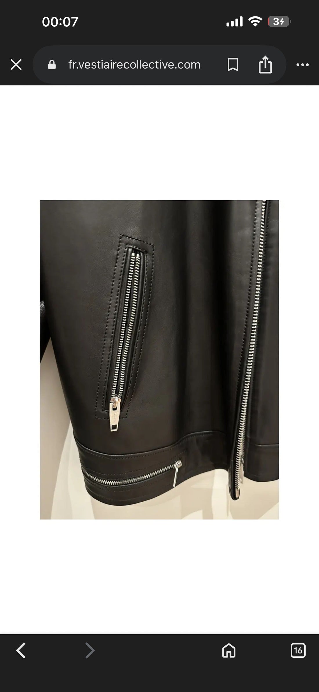 Custom Omar Achab Leather Jacket