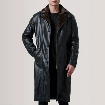 Custom Cole Corey Leather Coat