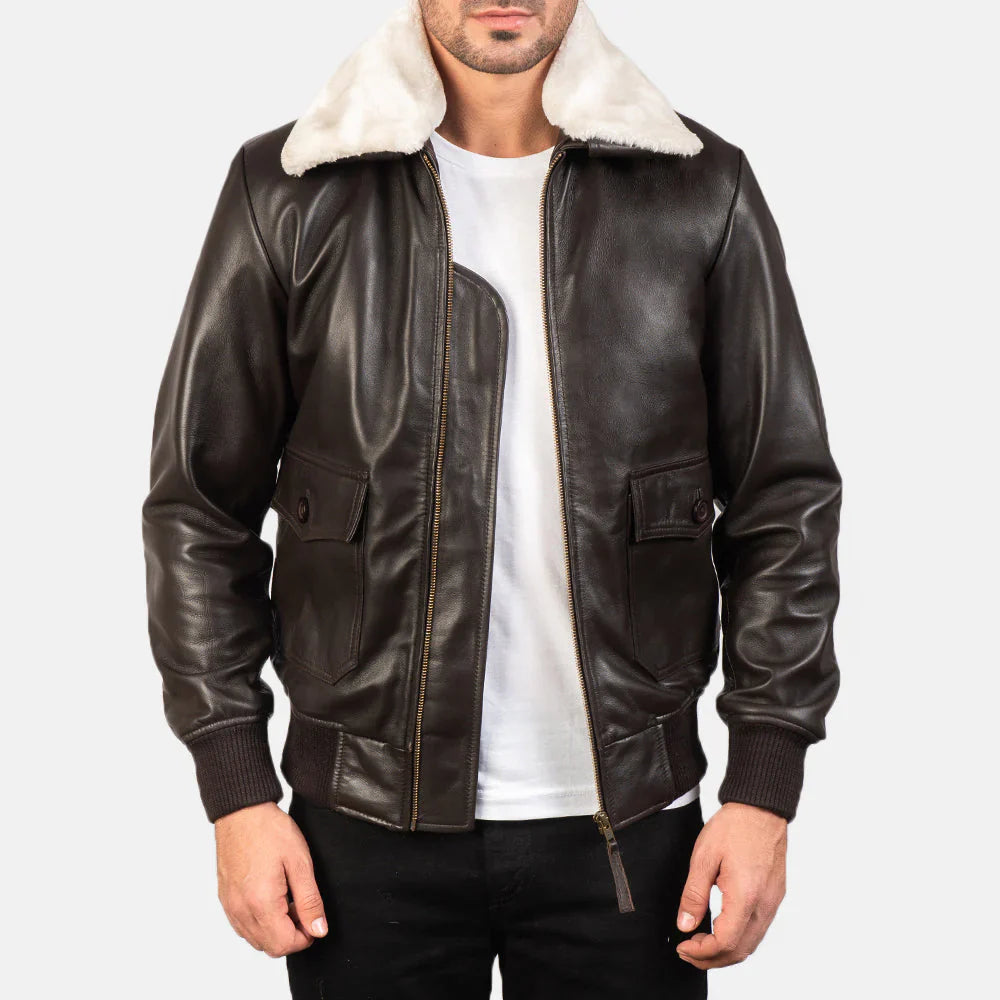 Custom Jordan Connor Leather Jackets x 2