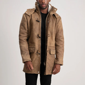 Custom Michael Manrique Leather Coat