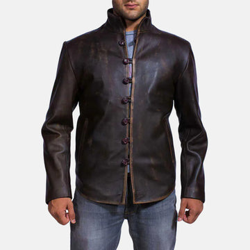 Custom Mike Baker Suede Jacket