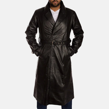Custom Jared Koehn Leather Coat