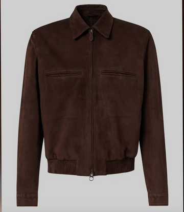 Custom Chandrasekar Lakshmanan Suede Jacket