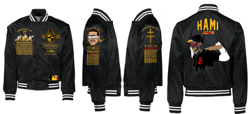 Custom Justinlinton Satin Jacket