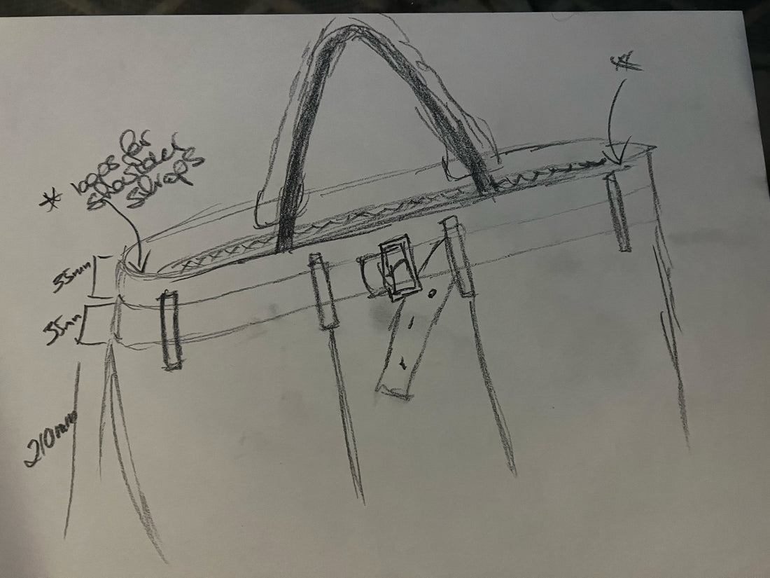 Custom Shane Hunter Leather Bag