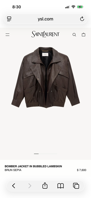 Custom Amanda Davis Leather Jacket