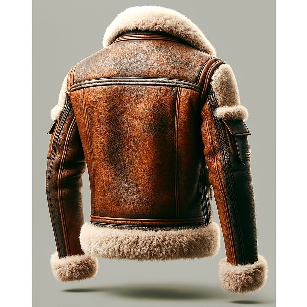 Custom Doyle Steward Leather Jacket